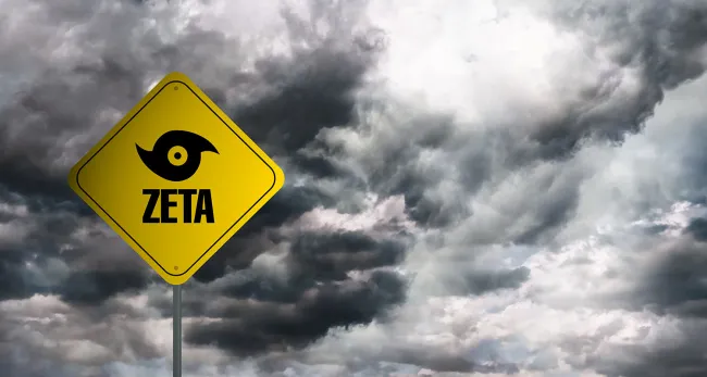 Hurricane Zeta Sign
