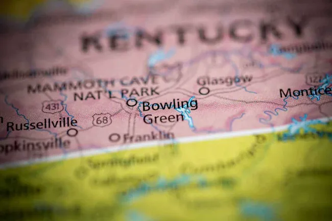 5 Ways Bowling Green Can Improve Accessibility for People with Disabilities - map of kentucky